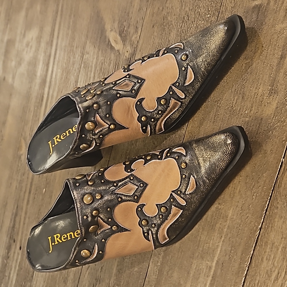 J Renee Distressed Mule